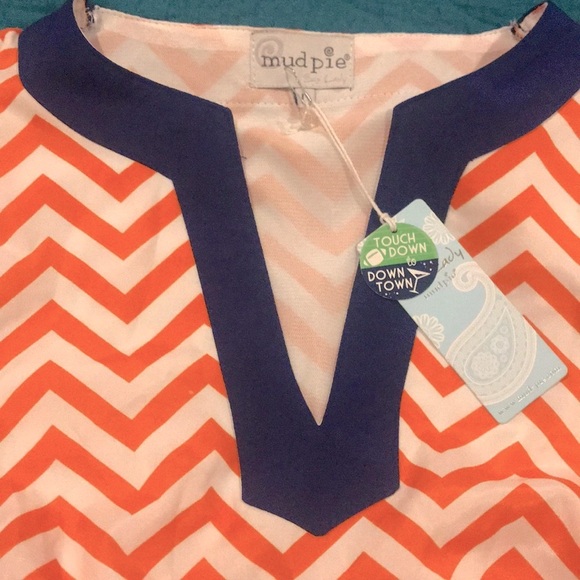 Mud Pie Chevron Dress❌ - Picture 3 of 5